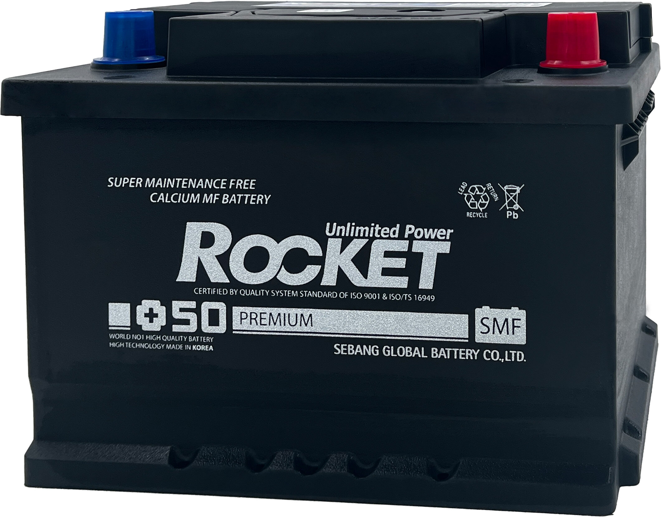 АккумуляторROCKETSMF62LLB262Ач580Аобратнаяполярность