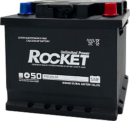 АКБ ROCKET 6ст-55 (о.п.) 480А 208*175*190 (SMF55L-L1) (2024г)