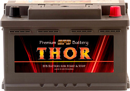 АКБ THOR EFB 6ст-70 (о.п.) 680А 278*175*175 (EFB 70DLB3) низк.