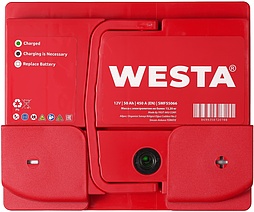 АКБ WESTA 6ст-50 (о.п.) 450А 207*175*190 (SMF55066) Турция