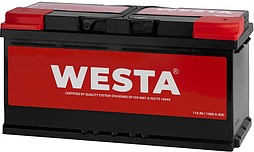 АКБ WESTA 6ст-110 (о.п.) 1000А 393*175*190 (SMF61038) Турция
