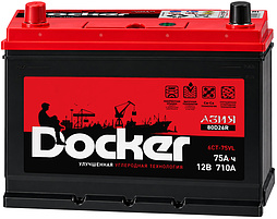 АКБ DOCKER Asia 6ст-75 (п.п.) 710А 260*175*225