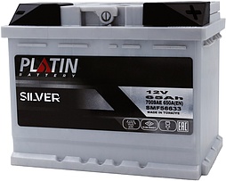 АКБ PLATIN SILVER 6ст-65 (о.п.) 650А 242*175*190 (SMF 56633)