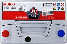 АКБ MUTLU Asia SFB M2 (80D26FR) 6ст-70 (п.п.) 630А 260*173*225 бортик
