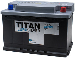 АКБ TITAN Euro Silver 6ст-76 (о.п.) 700А 276*175*190