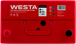 АКБ WESTA EFB Asia 6ст-95 (п.п.) 900А 303*175*220 (EFB T110R)