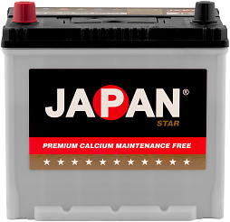 АКБ JAPAN STAR Asia 6ст-65 (п.п.) 600А 232*175*220 (75D23R SMF)