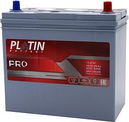 АКБ PLATIN PRO Asia 6ст-45 (о.п.) 420А 237*127*225 (SMF 75B24R)