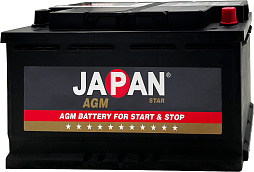 АКБ JAPAN STAR AGM 6ст-100 (о.п.) 880А 353*175*190 (AGM 100 L5)