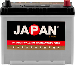 АКБ JAPAN STAR Asia 6ст-75 (о.п.) 700А 259*175*220 (85D26L SMF)