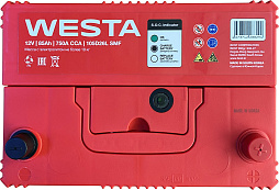 АКБ WESTA Asia 6ст-85 (о.п.) 750А 259*175*220 (105D26L SMF)