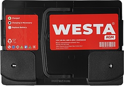АКБ WESTA AGM 6ст-60 (о.п.) 680А 242*175*190 (56020) Турция